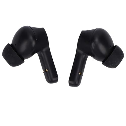 Wireless Gaming Earbuds Low Latency Bluetooth 5.3 for Console PC Tablet and Smartphone 20ms ENC Mic 10mm Driver (Black) - color: Black