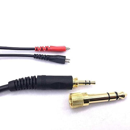 Coiled Cable Earphones Extra Cable for Sennheiser HD 25-sp HD 222 HD 224 HD 230 HD 250 HD 250 Linear II HD 414 HD 414 SL Headphone Accssory