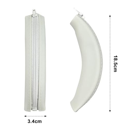 Replacement WH-1000XM4 Silicone Headband Cover Compatible with Sony WH-1000XM4, WH-1000XM3, WH-CH720N, WH-XB910N Headphones, Sweatproof & Washable Headband Cover Accessories (Beige) - color: Beige