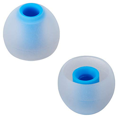 Earbud Tips High Quality Soft Silicone Earbuds Replacement Tips Fit for in-Ear Headphones(inner hole from 3.8mm - 4.2mm earphones)9 Pairs S/M/L,Transparent Blue - color: Transparent Blue