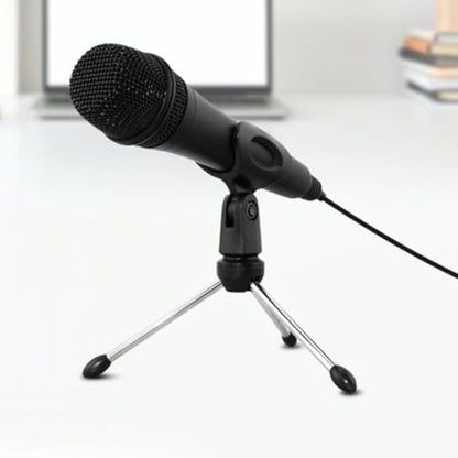 Vaguelly USB Condenser Microphone Wired Gaming Mic for Laptop Desktop Podcast Streaming with Mute Button and LED Indicator, Multipurpose Mic for Music, Meeting, and Live Recording