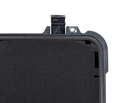 MEIJIA All Weather Waterproof Hard Camera Case,Hard Case,With Customized Fit Foam Included, Elegant Black,Fit for Drones,camera,lens (20.87"x12.72"x12.76") - size: 20.87"x12.72"x12.76"