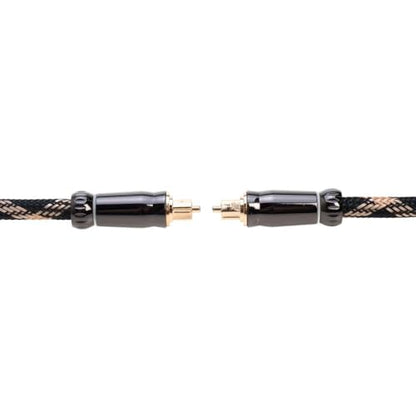 Cables Direct Online 6FT Premium Toslink Optical Audio Cable High Fidelity Digital Fiber Optic Cord for Home Theater, Sound Bar, Gaming Consoles Durable Nylon Braided Design Gold-Plated Connectors - size: 6ft