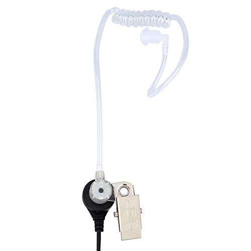Retevis Walkie Talkie Earpiece with Mic, for RT22/RT21/RT68/H777/RT86 | Comfortable Acoustic Tube, Compatible with Pxton, Baofeng BF-888S, Kenwood walkie talkies, Surveillance Headset(1 Pack) - style: Acoustic Tube