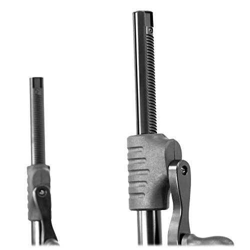 Rockville RVCS2 Heavy-Duty Tripod Crank-Up DJ PA Speaker Stand with Bag | 48-78" Adjustable Height, 100 lb Capacity, 39" Tripod Base, Steel and Aluminum Construction, 1.38" Pole, 9.5 lb Weight