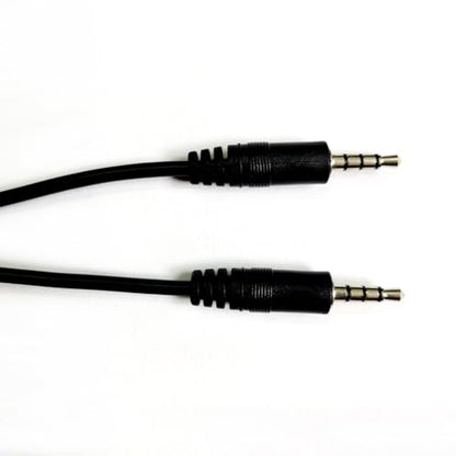 2-Pack 3.5mm 4 Pole Male Plug to Bare Wire Audio Cable Repair 96cm