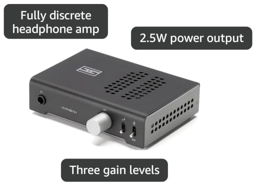 Schiit Magni Unity Fully Discrete Headphone Amp and Preamp - Black | Fully discrete, current-feedback headphone amp/preamp. Modular design, upgradeable DAC card slot. Made in USA. - color: Black, style: No DAC