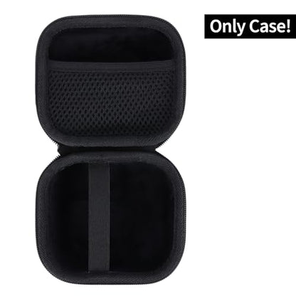 Storage Case Compatible with Bose SoundLink Micro 2nd Gen Speaker | Lightweight Carry, Secure Storage, Convenient Zipper, Soft Interior,Black Case - color: Black