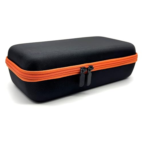 Wireless Microphone Case Compatible with JBL Wireless Two Microphone System, Handheld Dual Mic Travel Bag for Singing or Karaoke for Receivers, Adapters, AA Batteries-Black