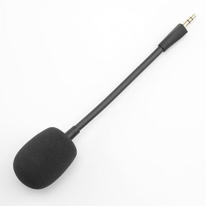LEFXMOPHY Blackshark V3 Mic Replacement for Razer Blackshark V3, V3 PRO, V3 X (2025 Version) Game Headset Microphone Accessory Black Shark 3rd Gen 3.5mm Detachable Gaming Boom Mike with Foam, Black - color: Black 1-PACK