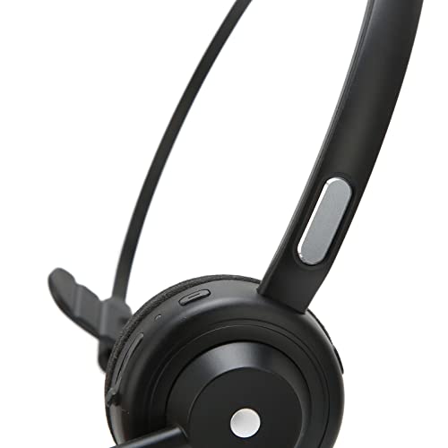 VBESTLIFE Office Bluetooth Headset with Mic, Bluetooth Trucker Headset, Noise Cancelling Trucker Bluetooth Headset, Support Noise Reduction, for Call Center,Home,Smartphones,PC