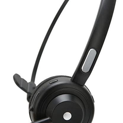 VBESTLIFE Office Bluetooth Headset with Mic, Bluetooth Trucker Headset, Noise Cancelling Trucker Bluetooth Headset, Support Noise Reduction, for Call Center,Home,Smartphones,PC