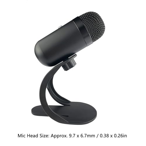 Zopsc USB PC Microphone, Omnidirectional Sound Plug and Play with One Touch Mute, Smart Chip for Gaming Streaming Computer