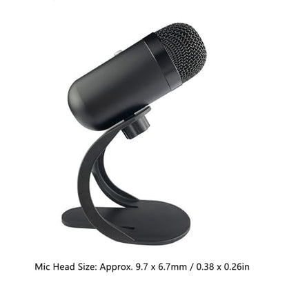 Zopsc USB PC Microphone, Omnidirectional Sound Plug and Play with One Touch Mute, Smart Chip for Gaming Streaming Computer