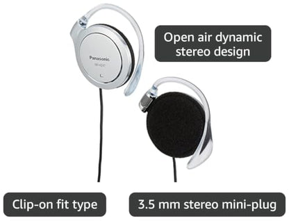 Panasonic clip headphone silver RP-HZ47-S - color: Silver