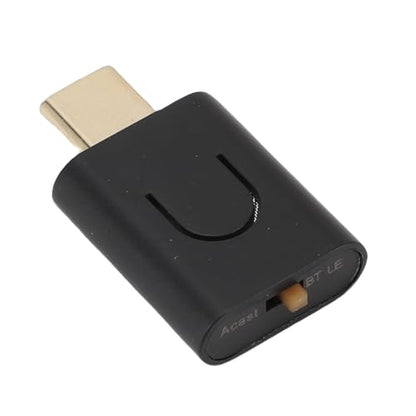 BT5.4 Wireless Audible Transmitter Low Latency Sound Adapter for LE Audio with Stable Connection for Music Sharing Suitable for All Devices