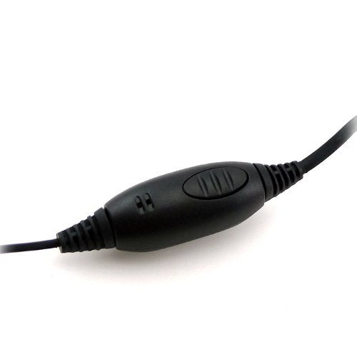 G Shape Earpiece Headset PTT for 2 PIN Kenwood Baofeng Puxing Quansheng Weierwei Wouxun Radio Px-777 Px-777 Plus Px-666 Px-3288 Px-888 Tg-k4at Tg-2at Vev-3288s Vev-6288 Etc.