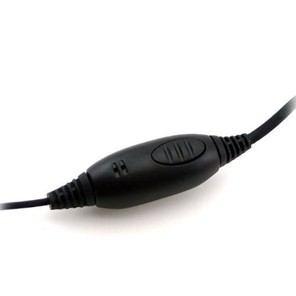 G Shape Earpiece Headset PTT for 2 PIN Kenwood Baofeng Puxing Quansheng Weierwei Wouxun Radio Px-777 Px-777 Plus Px-666 Px-3288 Px-888 Tg-k4at Tg-2at Vev-3288s Vev-6288 Etc.