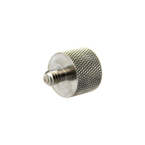 CAMVATE 1/4-20 Male to 5/8-27 Female Microphone Stand Mount for Camera Stud