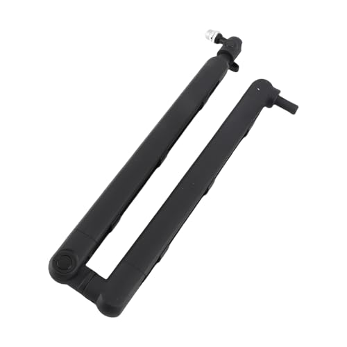 HUIOP Microphone Boom Arm Low Profile Adjustable Stick Microphone Arm Stand with Desk Mount Clamp Screw Adapter Cable Management Metal Mic Boom Arm for Podcast Streaming Gaming Studio