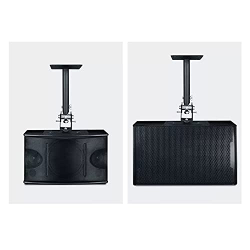 Entertainment Center Shelves Speaker Bracket Lengthened and Thickened Speaker Wall Mount Professional Stage Audio Hanger Surround Wall Support Bracket Suitable for DVD Players, Cable Boxes