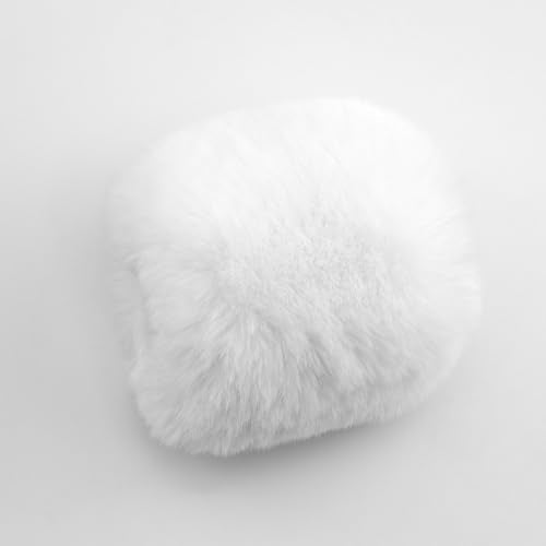 LEFXMOPHY White Deadcat for SHURE MV7 MV7X Microphone Windscreen Furry Wind Muff - color: WHITE