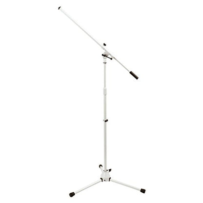 OnStage On-Stage MS7801W Telescoping Microphone Boom Stand, White