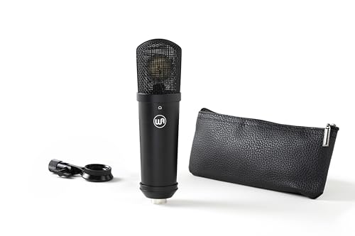 Warm Audio WA-87jr SE Large-Diaphragm Cardioid Condenser Microphone, Studio-Grade Sound for Vocals, Instruments, Podcasts, Black - color: Black