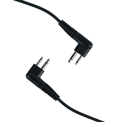 2 Pin Headset for Motorola CP200D M1 R2 DLR1060 Radio,2PCS | Compatible with CP200 CP185 DLR1020 DTR650 DTR700 MAGONE BPR40 BC130