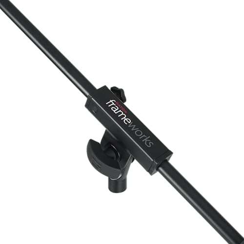 Gator Frameworks Adjustable Single Section Boom Arm for Microphone Stands (GFW-MIC-0010) - style: Single Section Boom Arm