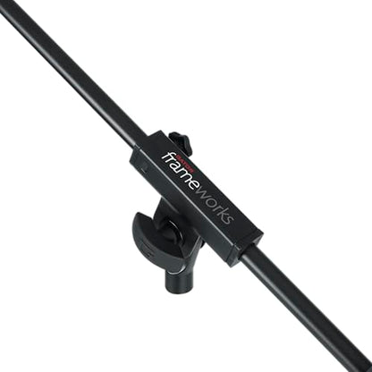 Gator Frameworks Adjustable Single Section Boom Arm for Microphone Stands (GFW-MIC-0010) - style: Single Section Boom Arm