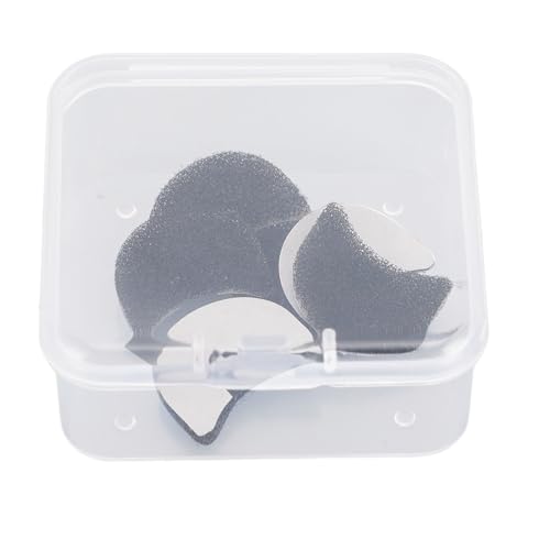 6PCS Action Camera Mic Wind Muff, Sponge Noise Reduction Portable Mic Windscreen with 3 3S Compatibility for High Speed Video Recording
