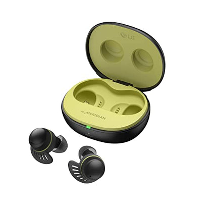 LG Tone Free Fit TF8 - IP67 Sports Wireless Earbuds with Plug & Wireless, Secure & Comfort Fit, ANC, UVnano, Multi-Point, 30 Hours Long Lasting Battery, Meridian Sound