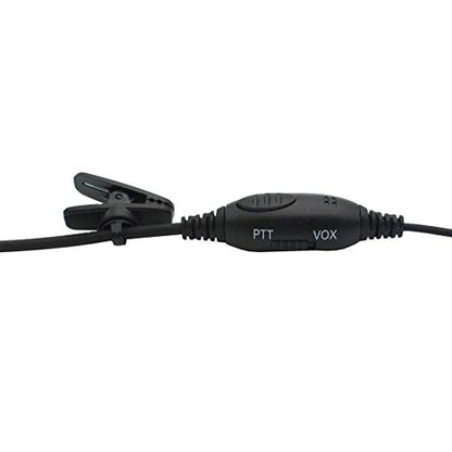 Two Way Radio Overhead Headsets Headphones with Boom Mic is Compatible with Midland GMRS FRS GXT LXT GXT1000VP4 GXT1050VP4 LXT500VP3 LXT600VP3 LXT118 LXT380 2-pin