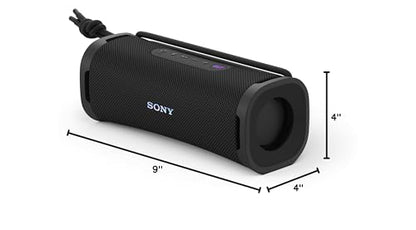 Sony ULT Field 1 Wireless Bluetooth Portable Waterproof Speaker, Black | 12 Hr Battery, IP67 Rated Waterproof, Dustproof, Shockproof Rustproof, Detachable Strap, Hands-free Calling, Enhanced Bass - color: Black, style: ULT Field 1