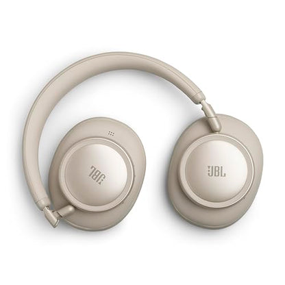 JBL Live 780NC - Noise Cancelling Headphones - Champagne | JBL Signature Sound with Hi-Res Audio wired and wireless, True Adaptive Noise Cancelling 20, real time calibration - color: Champagne