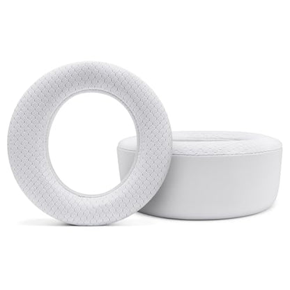 WC Freeze Pulse Elite - Cooling Gel Earpads for PS5 Pulse Elite | Made by Wicked Cushions | Thicker Cushion & Wider Opening | White - color: White