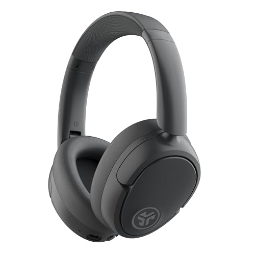 JLab JBuds Lux ANC Wireless Over-Ear Headphones, Graphite - color: Graphite
