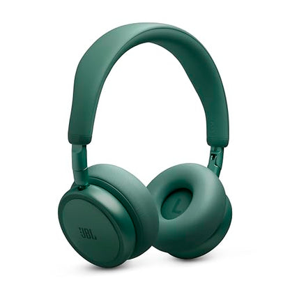 JBL Live 680NC - Noise Cancelling Headphones - Green | JBL Signature Sound with Hi-Res Audio wired and wireless, True Adaptive Noise Cancelling 20, real time calibration - color: Green
