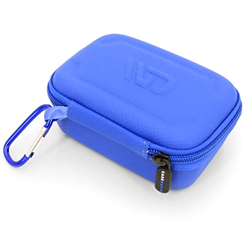 CASEMATIX Carry Case Compatible With DJI Mic 2 Wireless Microphone System While in Charging Case, Blue