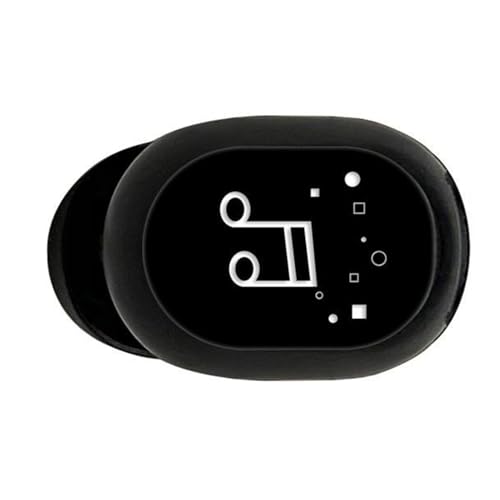 Fabater Single Ear Bluetooth Headset, BT 5.0 3 Hour Playtime Mini Wireless Earbuds, Truck Driver Headset with Touch Control Dual Interconnection IPX4 Sweatproof for Smart Phones PC TV (Black) - color: Black