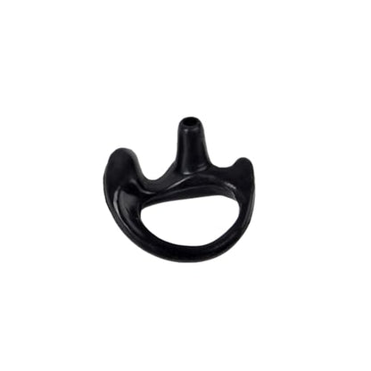 5 Pack Medium Size Earmold for Left Ear, Replacement Ear Mold Earplug Ear Insert for Motorola Kenwood Two Way Radio Surveillance Earpiece Headset Acoustic Coil Tube Audio Kits - style: Earmold for Left Ear