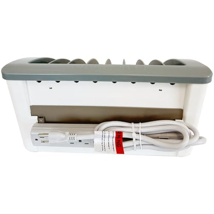 6-Pack | 8-Device Laptop & Tablet Charging Station | Fits Chromebooks & Laptops up to 15.6", Supports Devices up to 1.375" Thick for Schools, Offices & Libraries - size: 6 Pack/8-Device