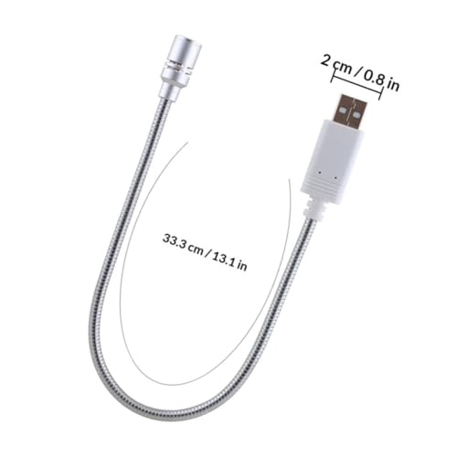 Toddmomy USB Computer Microphone with Portable Compact Design, Aluminum Alloy Body, and Sponge Cover for Voice Chat and Live-Streaming Compatible with Laptop and Desktop