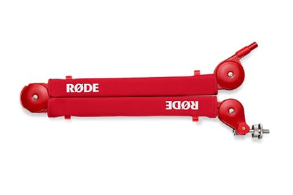 RØDE PSA1+ Professional Studio Boom Arm with Spring Damping, Red - color: Red, style: PSA1+