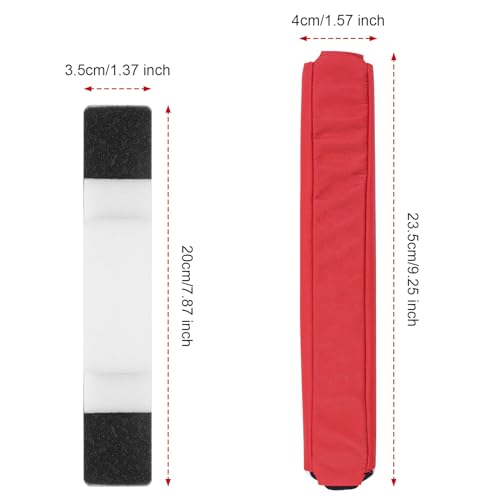 Alitutumao Replacement Earpads Ear Cushions Ear Cups Repair Parts for Monster Beats by Dr. Dre Pro Detox Headphones Memory Foam Ear Pads (Red Headband) - color: Red Headband