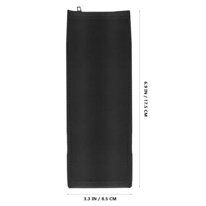Zipper Headphone Headband Cover Neoprene for QC25 Black | Protector Wrap-On Headphone Pad for Scratch Protection, Easy Install Replacement