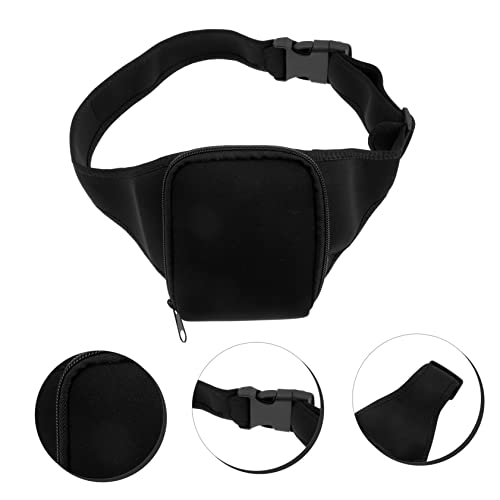 BESPORTBLE Vertical Waist Fitness Microphone Pouch Portable Mic Clip Bag Workout Belt for Wireless Transmitter