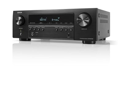 Denon AVR-S570BT 5.2 Channel AV Receiver - 8K Ultra HD Audio & Video | Enhanced Gaming Experience, Wireless Streaming via Built-In Bluetooth, (4) 8K HDMI Inputs, Supports eARC, HD Setup Assistant - style: AVR-S570BT
