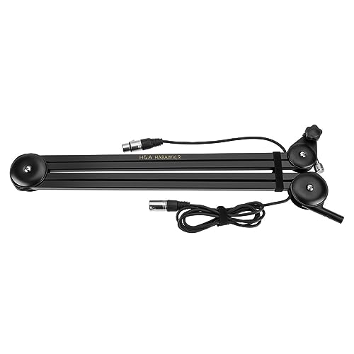 Rode PodMic Dynamic Podcasting Microphone Black, Pair, Bundle with 2X Broadcast Arms and 10' XLR Cables, Turnstile Audio Headphones
